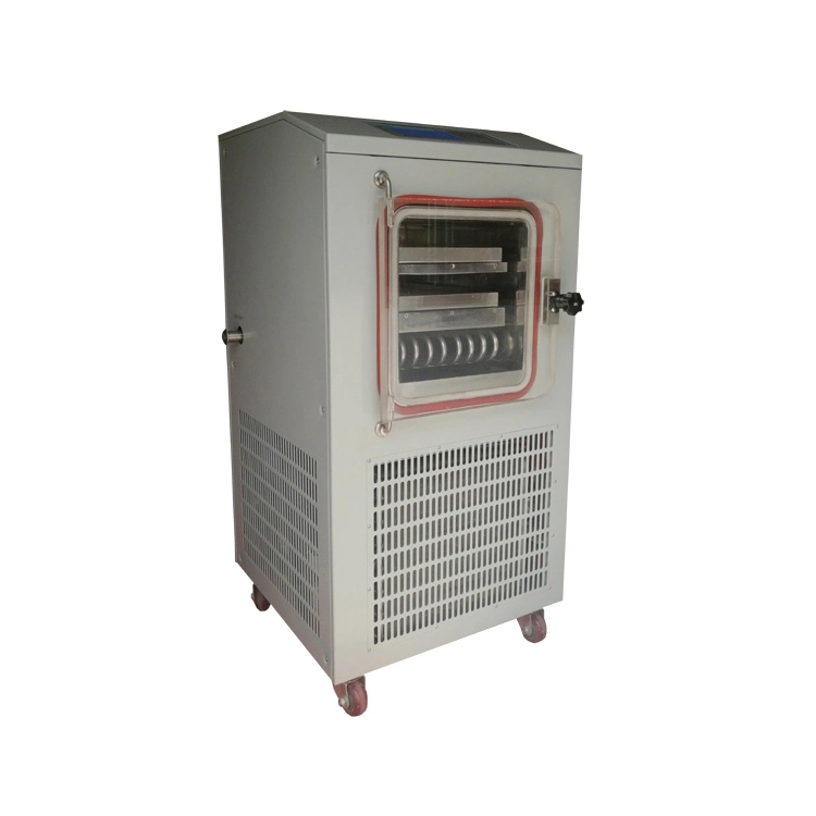 Pilot Automatic Vacuum Freeze Dryer for Food and Medicine 6kg/24h