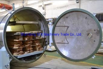 Radio Frequency Wood Oven Timber Drying Vacuum Dryer Kiln Anti Rust