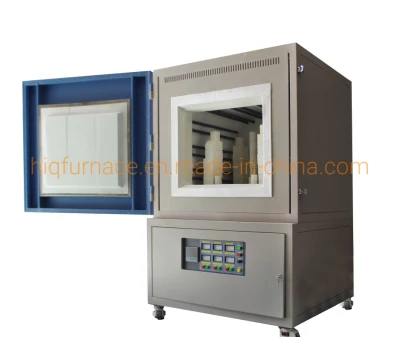 Horno de mufla eléctrico de alta temperatura de laboratorio 1400c con ventana visual, Horno de tratamiento térmico de laboratorio/Horno de sinterización/Horno de recocido/Horno de laboratorio