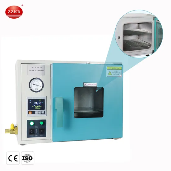 Laboratorio de sobremesa pequeña Horno de secado al vacío Precio Dzf-6020