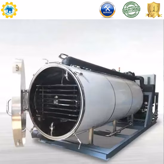 Secadora industrial de liofilización al vacío para alimentos y frutas